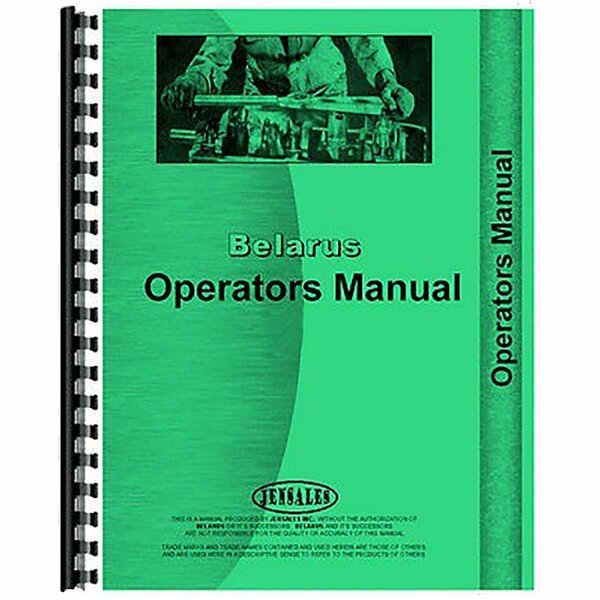 Aftermarket Operator Manual For Belarus IOM3 RAP119309